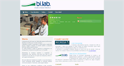 Desktop Screenshot of bilab.it